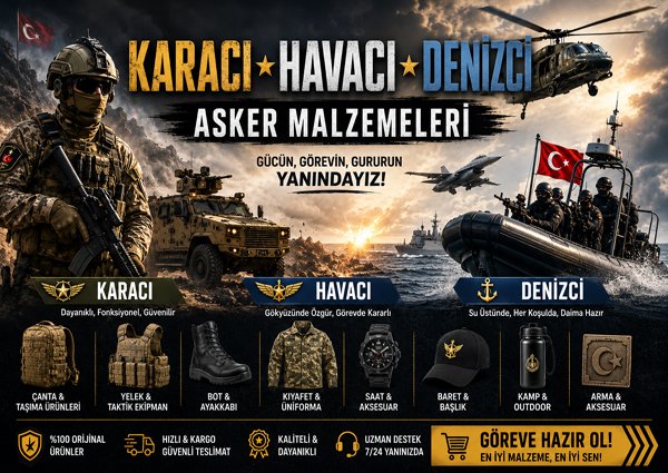 Karacı Havacı Denizci Asker Setleri