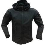 Siyah Taktik Softshell Mont