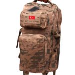 Jandarma Kamuflaj 45lt Lazer kesim outdoor Sırt Çantası