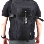Siyah 45lt Lazer kesim outdoor Sırt Çantası