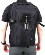 Siyah 45lt Lazer kesim outdoor Sırt Çantası
