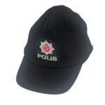 Siyah Polis Çocuk Kepi