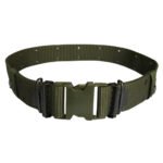 Haki Yeşil Delikli Outdoor Örme Palaska Kemer