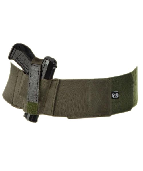 AS-SLH-01 Haki Korse Tabanca Silah Kılıfı Tek Şarjörlü - Görsel 1