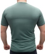 Microfiber Haki Yeşil Askeri Tişört - Görsel 2