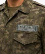 Nakışlı İkmalci Cırtlı TSK Yaka İsimliği