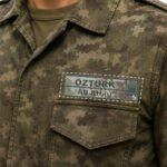 TSK Nakışlı İstihkam Cırtlı Yaka İsimliği