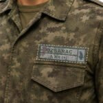 TSK Personel Nakışlı Yaka İsimliği Cırtlı