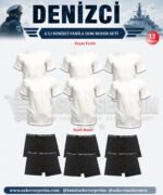 6'lı Temel Denizci Fanila Boxer Seti