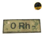 Askeri Cırtlı Kan Grubu Arması (10x4 cm)