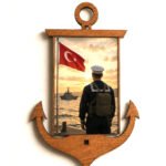 Ahşap Kişiye Özel Resim Baskılı Çapa
