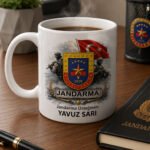 Jandarma Logo Baskılı Kupa
