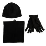 Üçlü Polar Kışlık Set (Bere-Boyunluk-Eldiven)